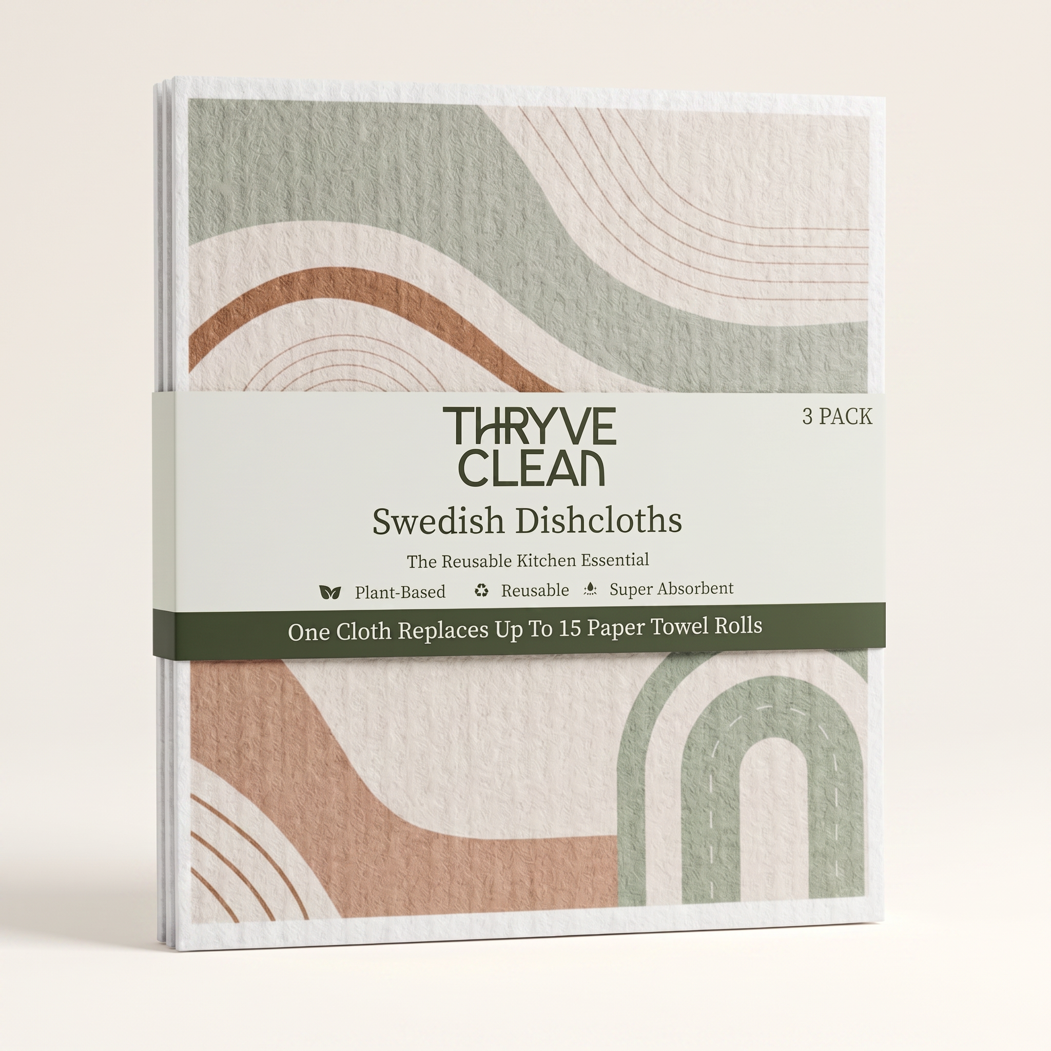 Swedish Dish Cloths (3 Pcs)