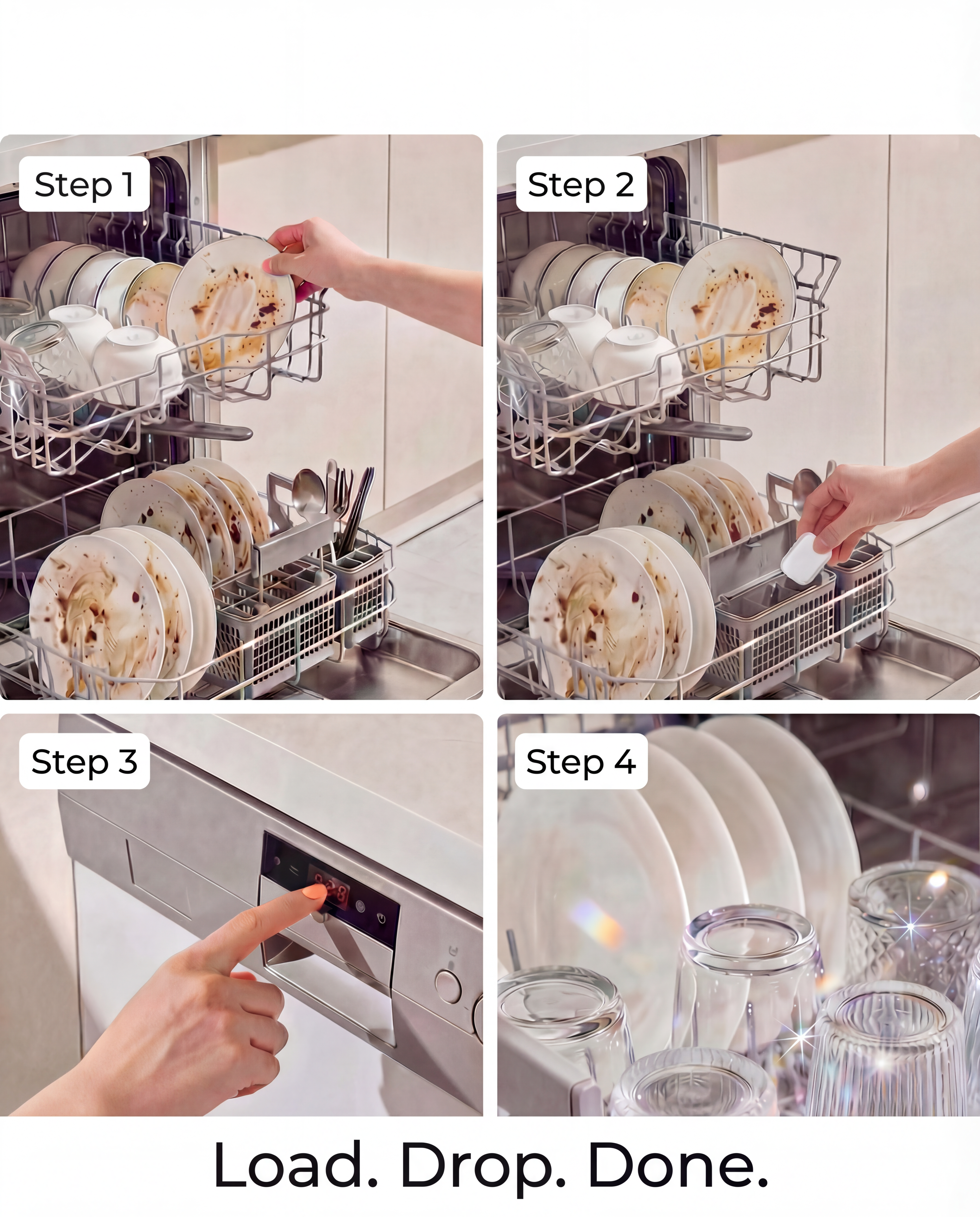 Dishwashing Tablets 50 Pk