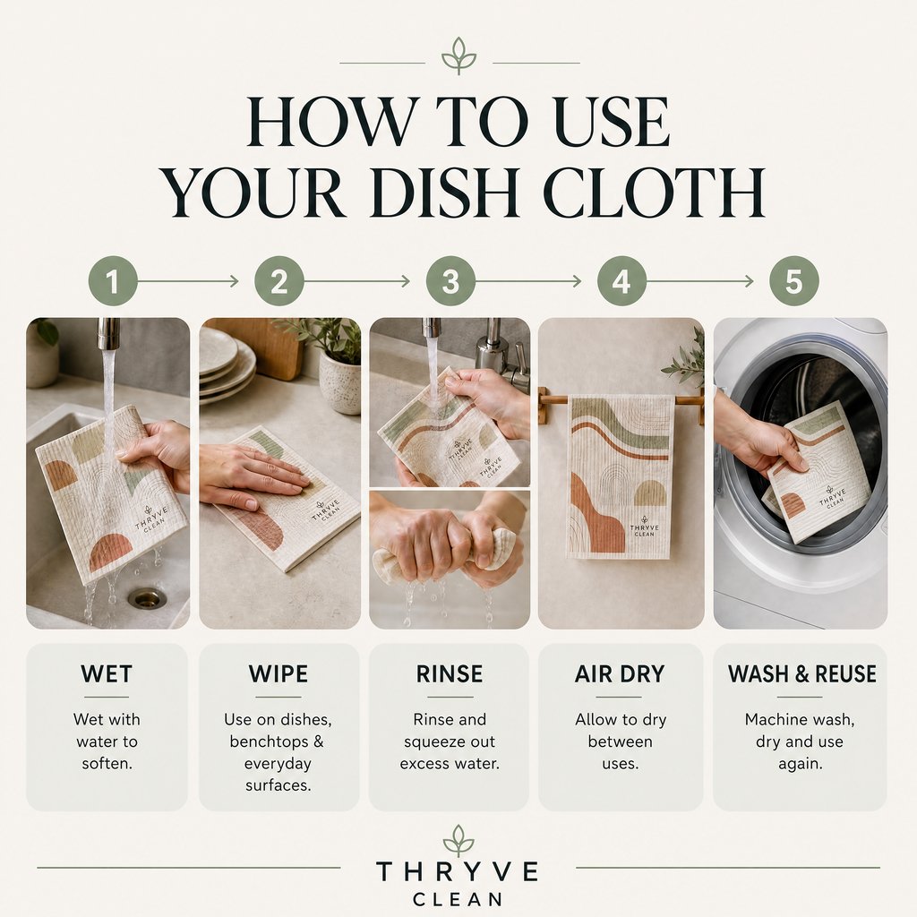 Swedish Dish Cloths (3 Pcs)