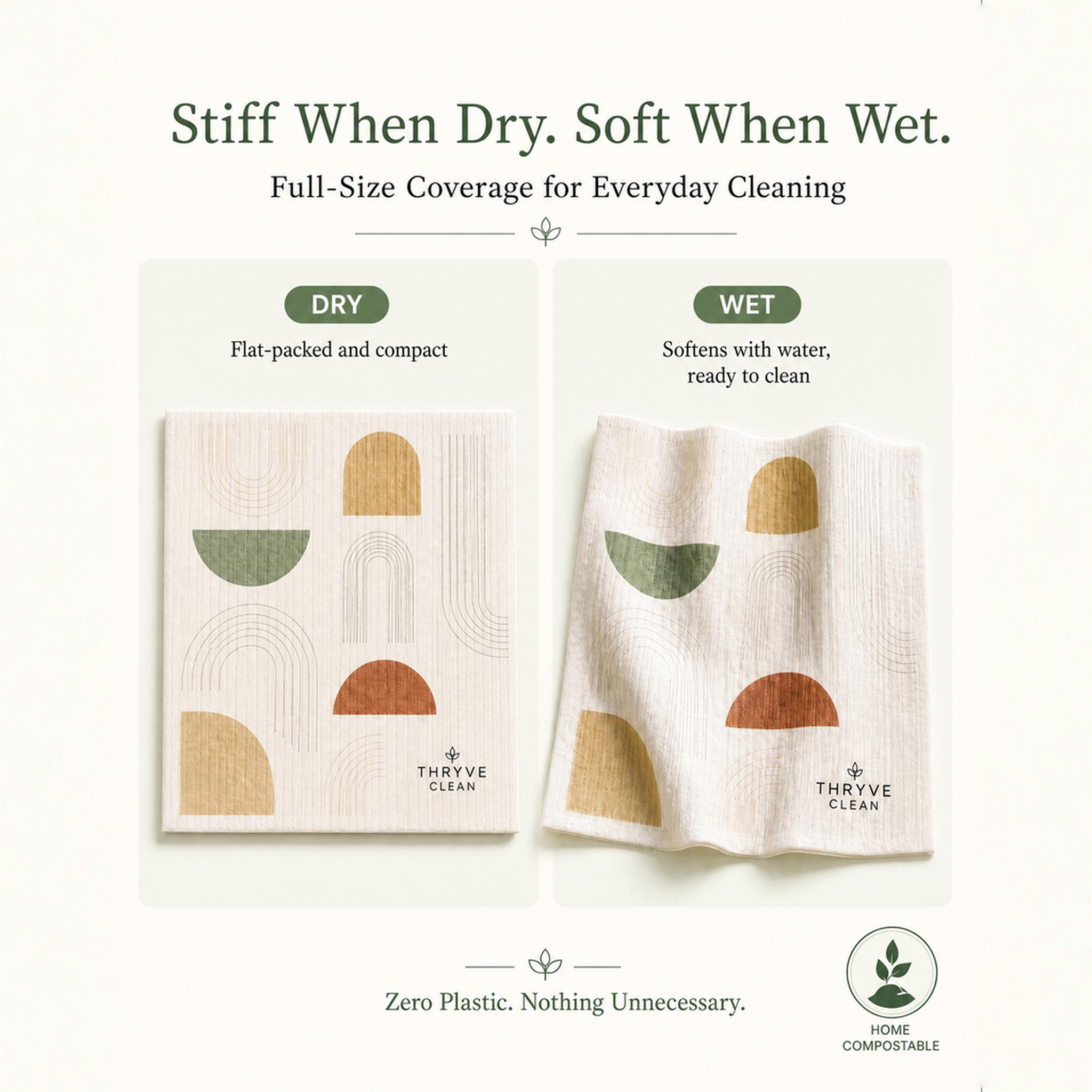 Swedish Dish Cloths (3 Pcs)
